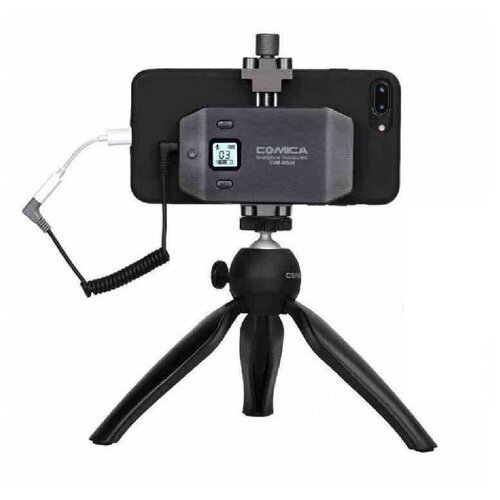 UHF 6-канальный беспроводной петличный радио микрофон CoMica CVM-WS50C для смартфона 1999900₽