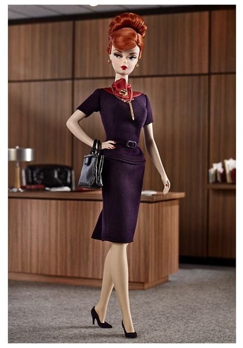 Кукла Barbie Mad Men Joan Holloway (Барби Джоан Холлоуэй из сериала Безумцы)