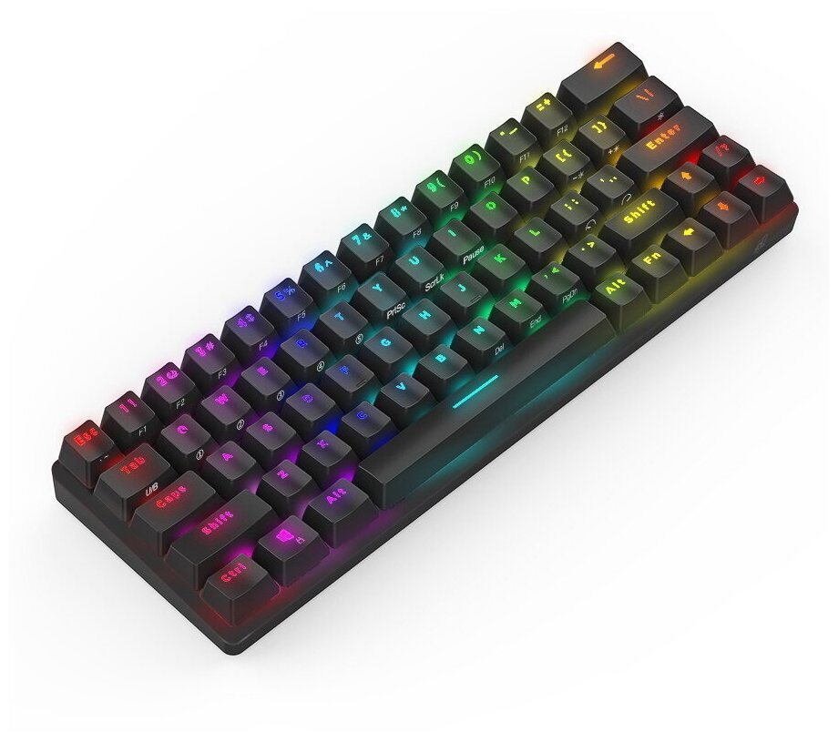 Клавиатура BlitzWolf BW-KB1 63 Key Mechanical Keyboard Black