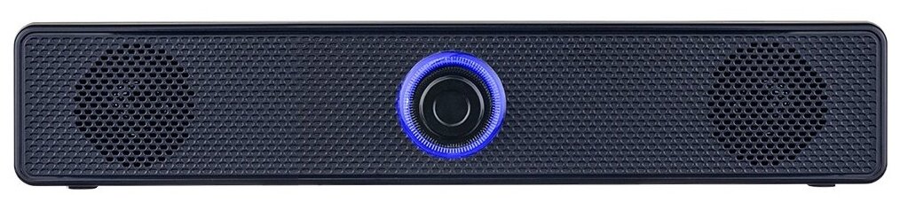 фото Компьютерная колонка-саундбар Perfeo "MELODY", мощность 6 Вт, USB, пластик, черный