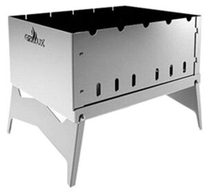 <b>Мангал</b> Grillux Optimus Stainless, 39х25.4х27 см, сталь, 1.5 мм <b>Мангал</b>, стальной корпус