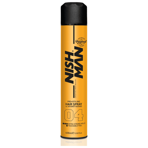 ЛАК для волос NISHMAN HAIR STYLING SPRAY ULTRA HOLD 05 Фиксация: ультра сильная 400 ML