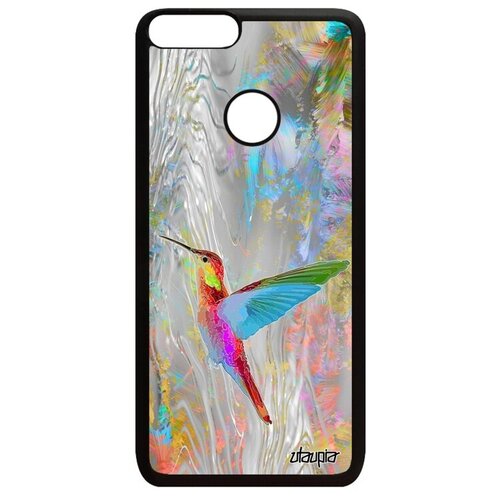 фото Модный чехол для мобильного // huawei p smart 2018 // "колибри" полет природа, utaupia, цветной