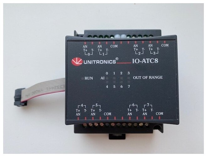 IO-ATC8 Универсальный аналоговый модуль 8(термопара/0-10В/0-20мА/4-20мА) Unitronics