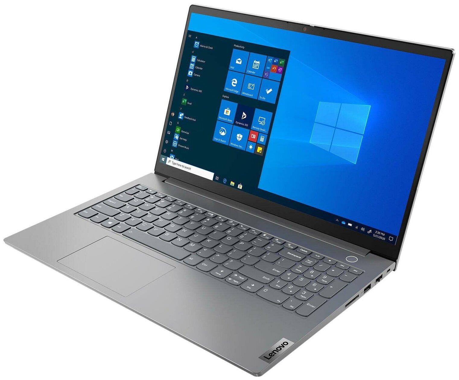 Ноутбук Lenovo ThinkBook 15 G3 ACL Win 10 Pro серый 21A40006RU