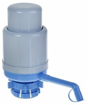 Помпа для воды LESOTO Standart, механическая, под бутыль от 11 до 19 л, голубая