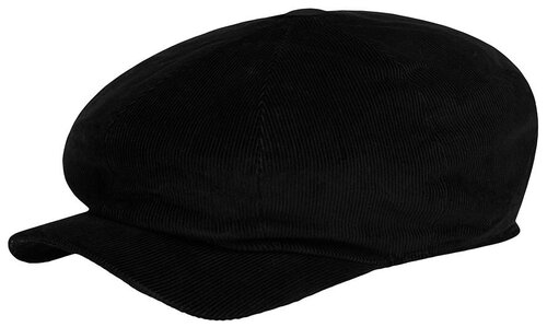 Кепка восьмиклинка Hanna Hats, подкладка, размер 59, черный