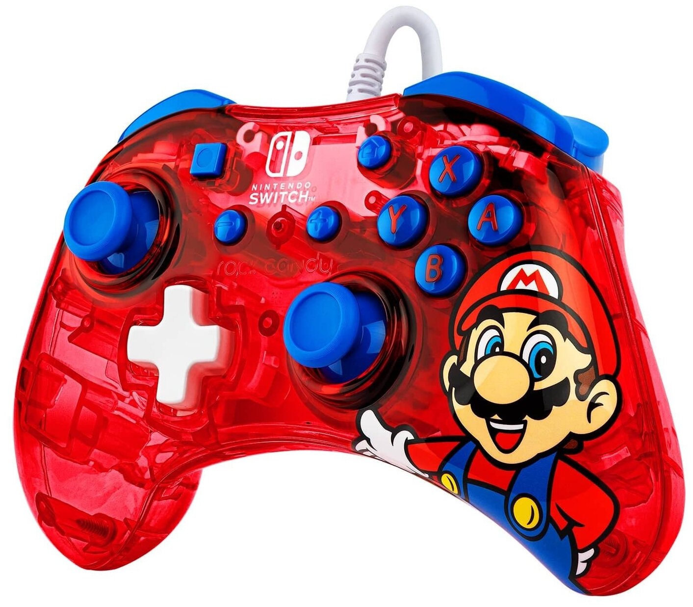 Проводной джойстик Rock Candy: Mario Punch