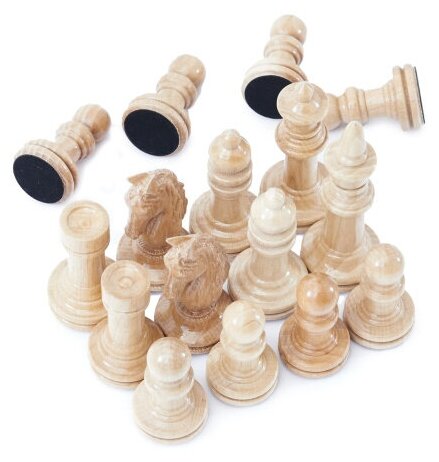 Шахматные фигуры Антанте, Harutyunyan, ручная работа, массив бука. — фото 1