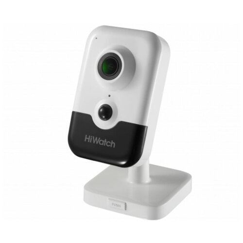 DS-I214WB 20 mm HiWatch Фиксированная WIFI IP камера объектив 20мм 2Мп POE встроенный микрофон microSD WIFI 574000₽