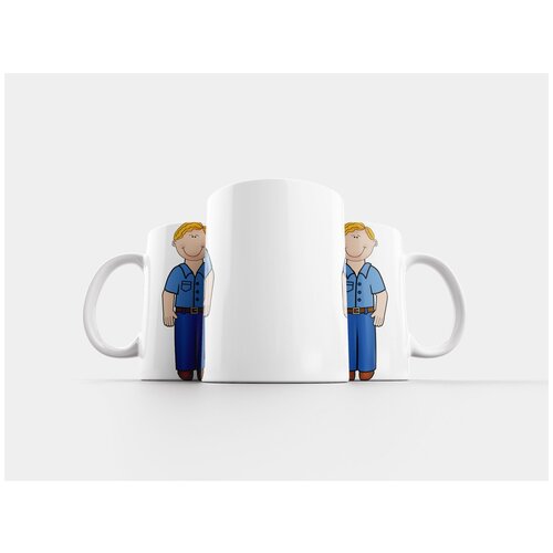 фото Кружка "мальчик, взрослый, человек" 320 мл lotsprints