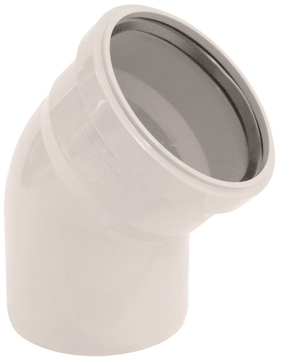 фото Отвод Синикон полипропиленовый 50мм х 30градусов