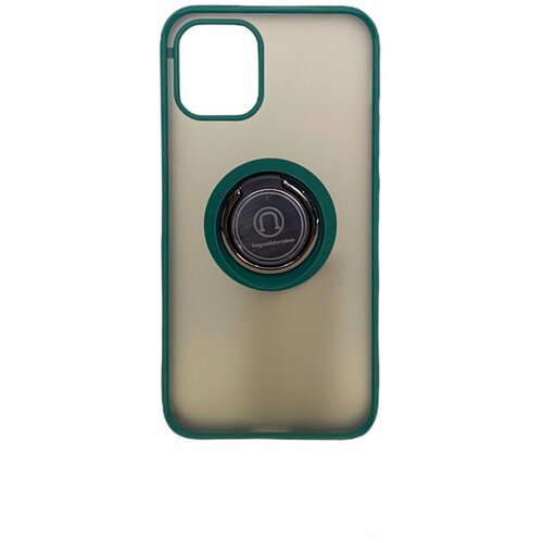 фото Защитный силиконовый чехол мистер гаджет apple iphone 12mini/ apple iphone 12 mini, айфон 12мини противоударный с кольцом подставкой магнитный держатель в машину