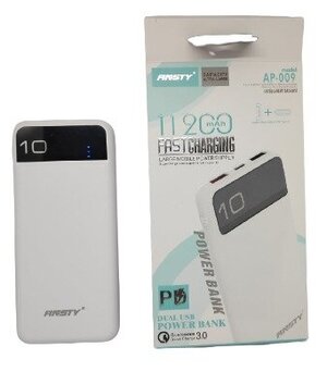 Внешний аккумулятор ANSTY AP-009 11200 мАч FASTCHARGING POWER BANK