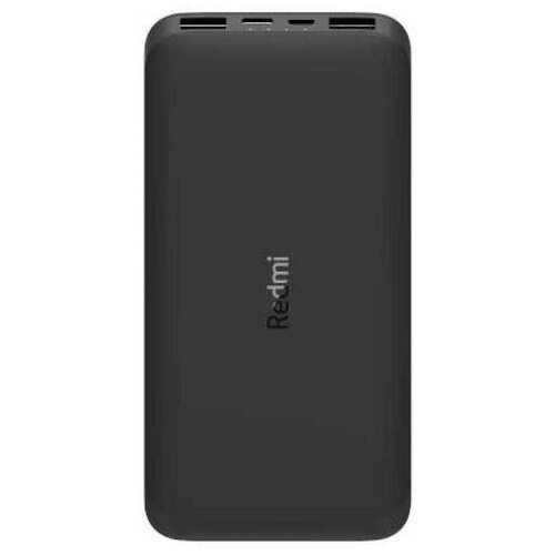 Мобильный аккумулятор Xiaomi Redmi Power Bank PB100LZM Li-Pol 10000mAh 2.4A2.4A черный 2xUSB