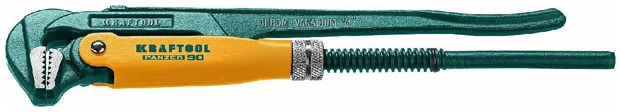 Трубный ключ с прямыми губками KRAFTOOL PANZER-90 №0, 3 4 , 280 мм (2734-05_z02)