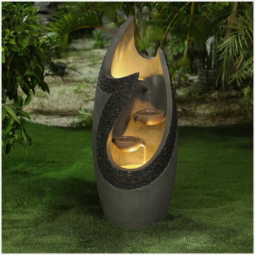 Изображение товара Фонтан садовый для дачи и сада 'Каскад Фантазия' с подсветкой, декоративный фонтан для дома