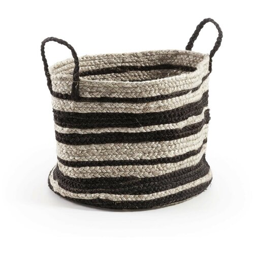 Корзина Basket в полоску