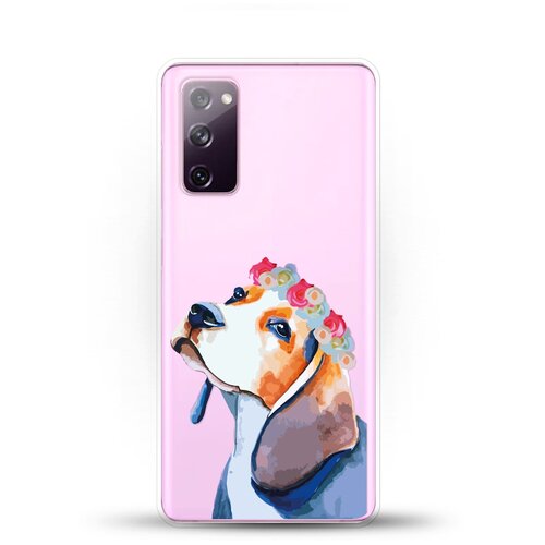 фото Силиконовый чехол бигль на samsung galaxy s20fe (fan edition) andy & paul