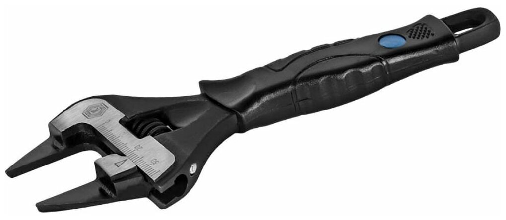 Ключ разводной кобальт 150 мм с тонкими губками ширина захвата 35 мм двухкомпонентная р-ка CR-V шт