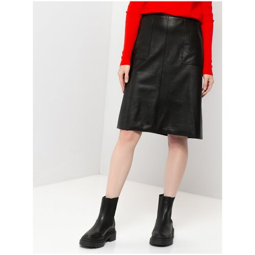 фото Юбка женская, gerry weber, 510101-66778-11000, черный, размер - 44