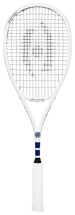 Ракетка для сквоша Harrow M-140, 20th Anniversary Limited Edition (White/Navy)