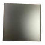 Панель стекло квадрат графит матовый 160х160 - изображение