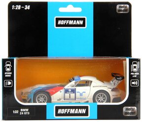 Гоночная машина Hoffmann BMW Z4 GT3 (102801) 1:32, белый