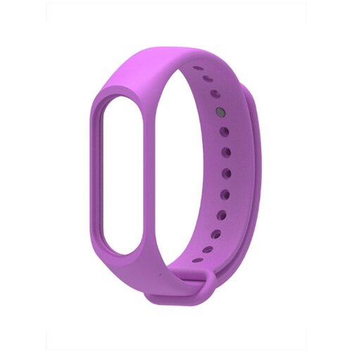Ремешок на руку для Mi band 3/4, силиконовый, фиолетовый