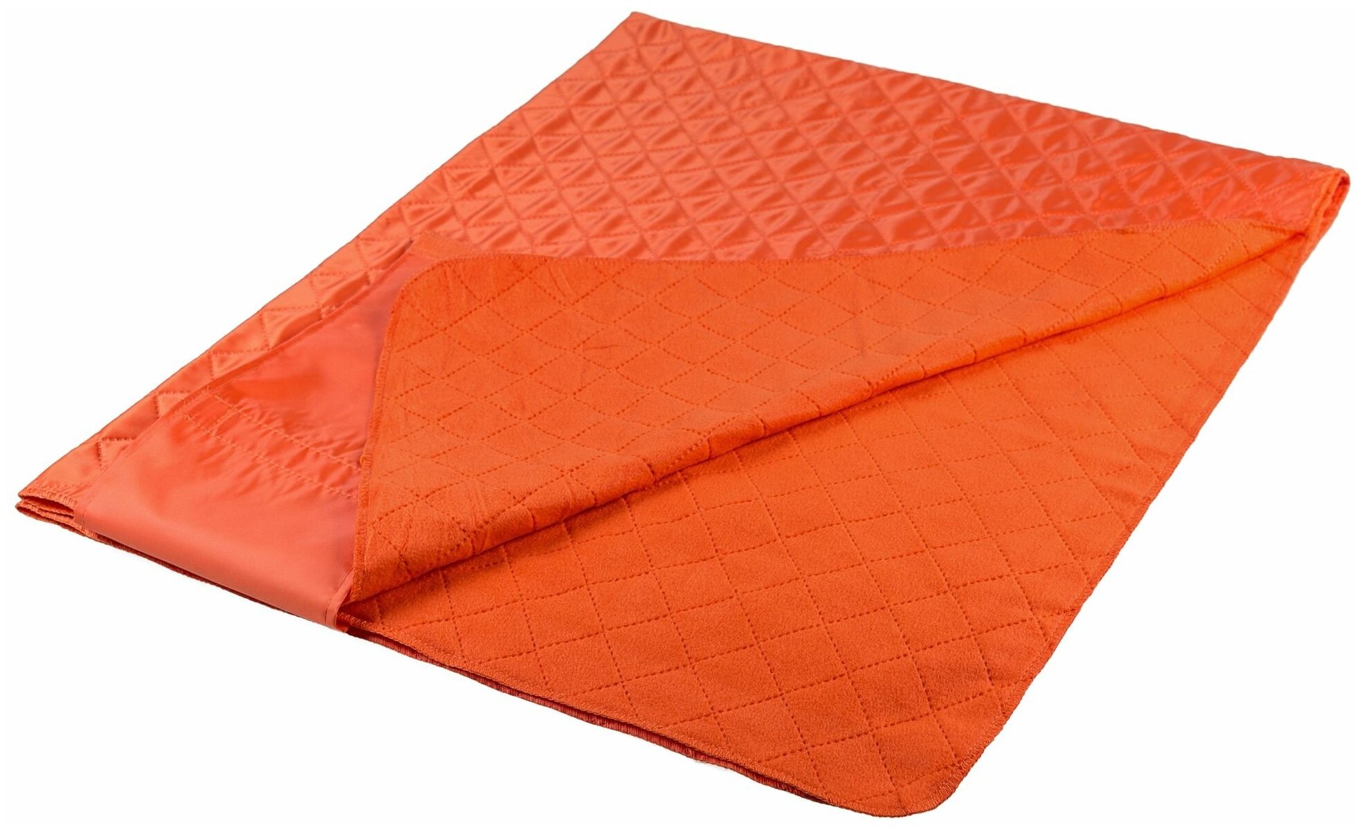Плед для пикника Comfy, оранжевый - фотография № 3