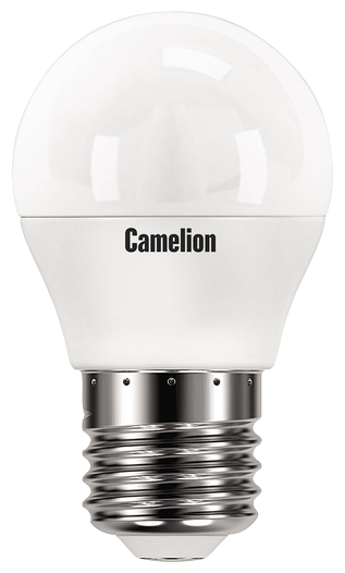 Camelion Лампа светодиодная LED8-G45/845/E27 8Вт шар 4500К бел. E27 750лм 170-265В Camelion 12394