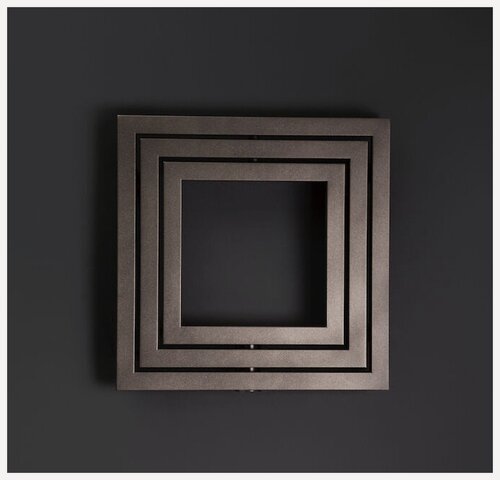 Изображение товара Quadro-2 Q2-66 60x60 (см) Дизайн радиатор водяной Черный