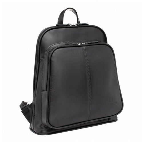 фото Женский кожаный рюкзак blackwood dairy black 1163801