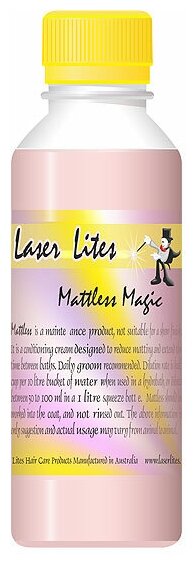 Laser Lites Кондиционер повседневный (концентрат 1:20) Laser Lites Mattless Magic, 100мл