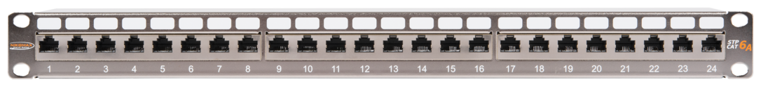 Патч-панель NIKOMAX NMC-RP24SA2-1U-MT