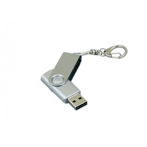 Флешка для нанесения Квебек (128 Гб / GB USB 2.0 Серебро/Silver 030)