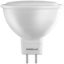 Светодиодная лампа Ergolux GU5,3 7Вт, 6К