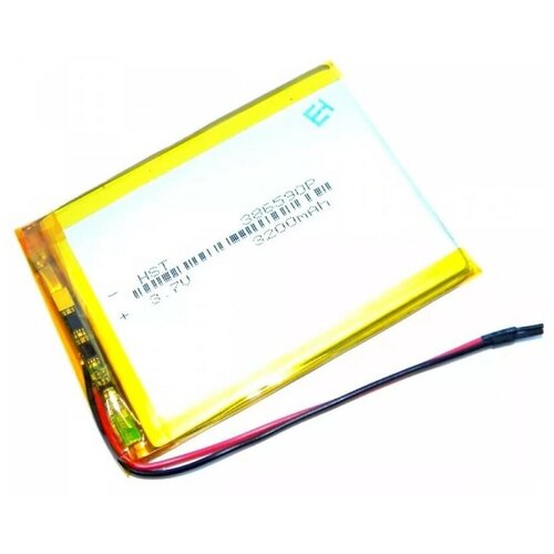 Аккумулятор Li-Pol (батарея) 386590 3.7V Li-Pol 3200 mAh (3.8x65x90 mm)