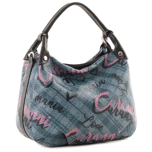 фото Сумка с принтом curanni 2401 cu скуззесе черный (сумка женская)