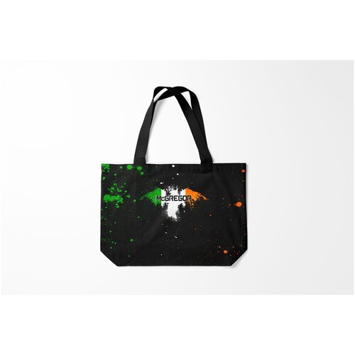 фото Сумка-шоппер / 46х35 см / боевые искусства / конор макгрегор ирландский орел burnettie