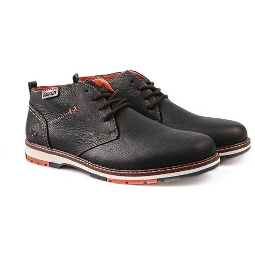 фото Ботинки rieker мужские зимние, размер 42, цвет черный, артикул 10531-00