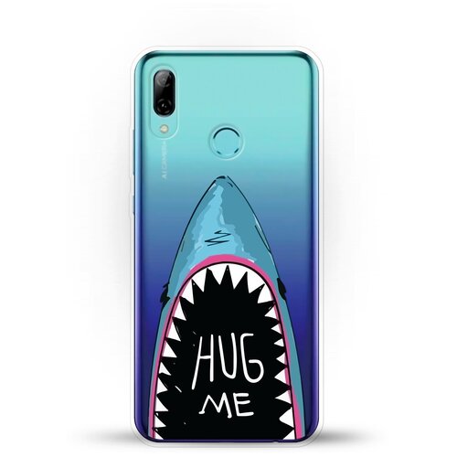фото Силиконовый чехол акула на huawei p smart (2019) andy & paul