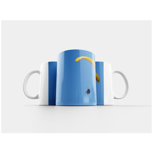 фото Кружка "парапланеризм, виды спорта, летающий" 320 мл lotsprints