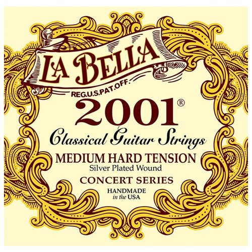 La Bella 2001MH Medium Tension струны для классической гитары