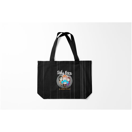 фото Сумка-шоппер / 46х35 см / геймерам / sally face episode three burnettie
