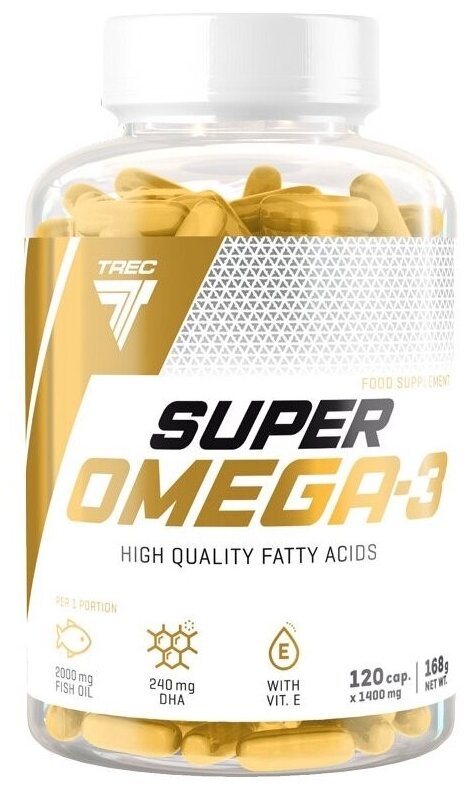 Super Omega-3 капс., 200 г, 120 шт.