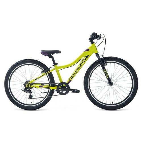 Forward Велосипед 24 Forward Twister 10 2022 цвет зеленыйфиолетовый размер 12 2059700₽