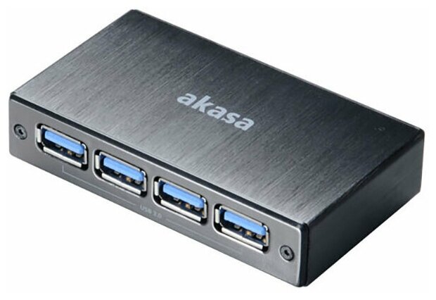 Хаб USB Akasa Connect 4SV 4x USB3.0 AK-HB-10BK