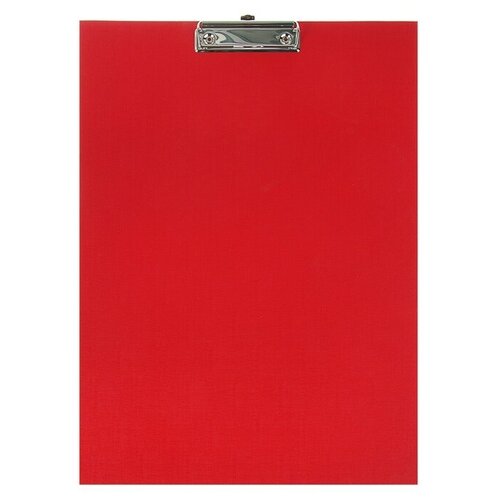 Планшет с зажимом А3, 420 x 300 мм, бумвинил, цвет красный (клипборд) планшет с зажимом а3 420 x 300 мм бумвинил цвет красный клипборд