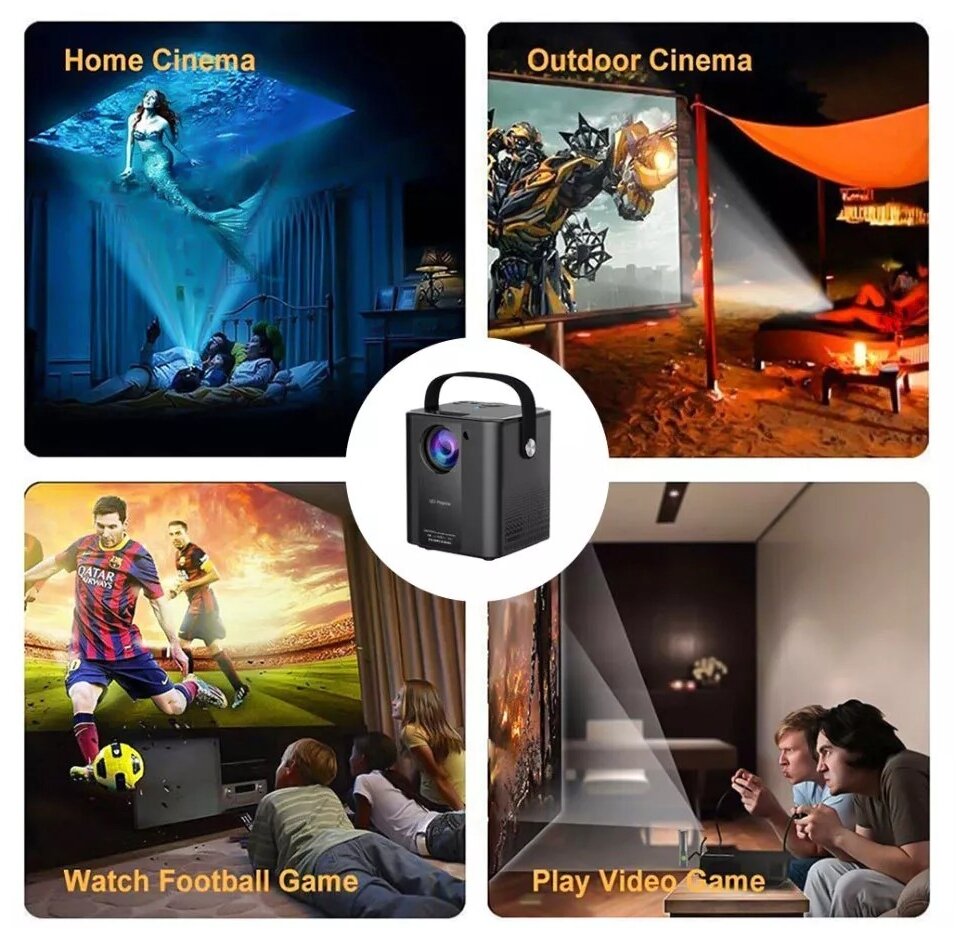 Проектор Zodikam z02 Android Edition z02A_white